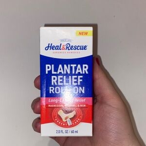 Plantar Relief Roll-On - Red and Blue
